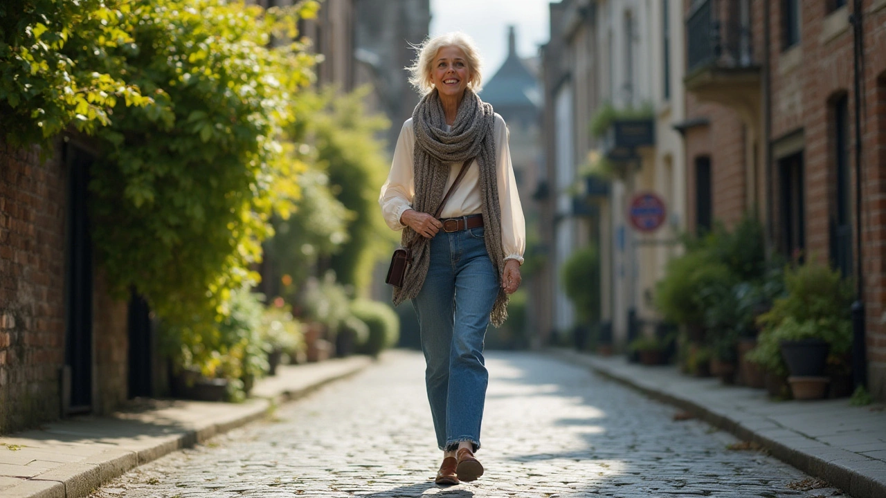 Timeless Elegance: Rocking Jeans at 70 in Ireland