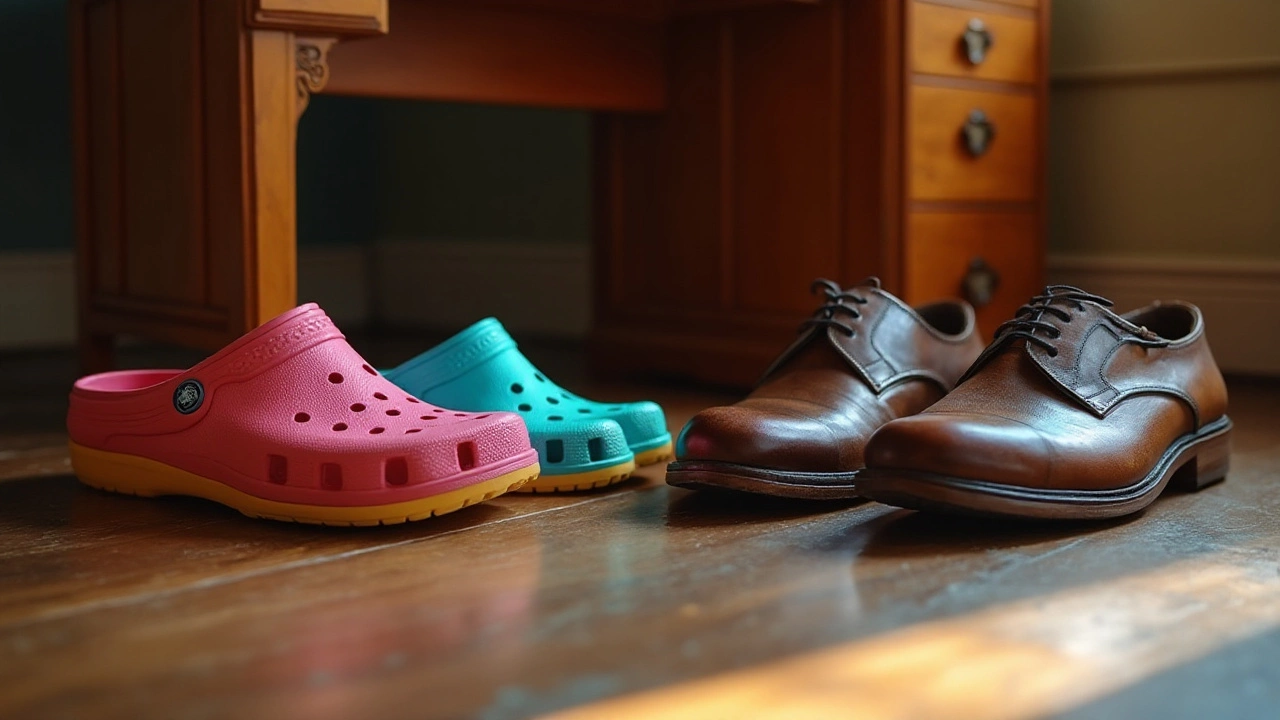 Why Crocs Face Resistance in Professional Settings