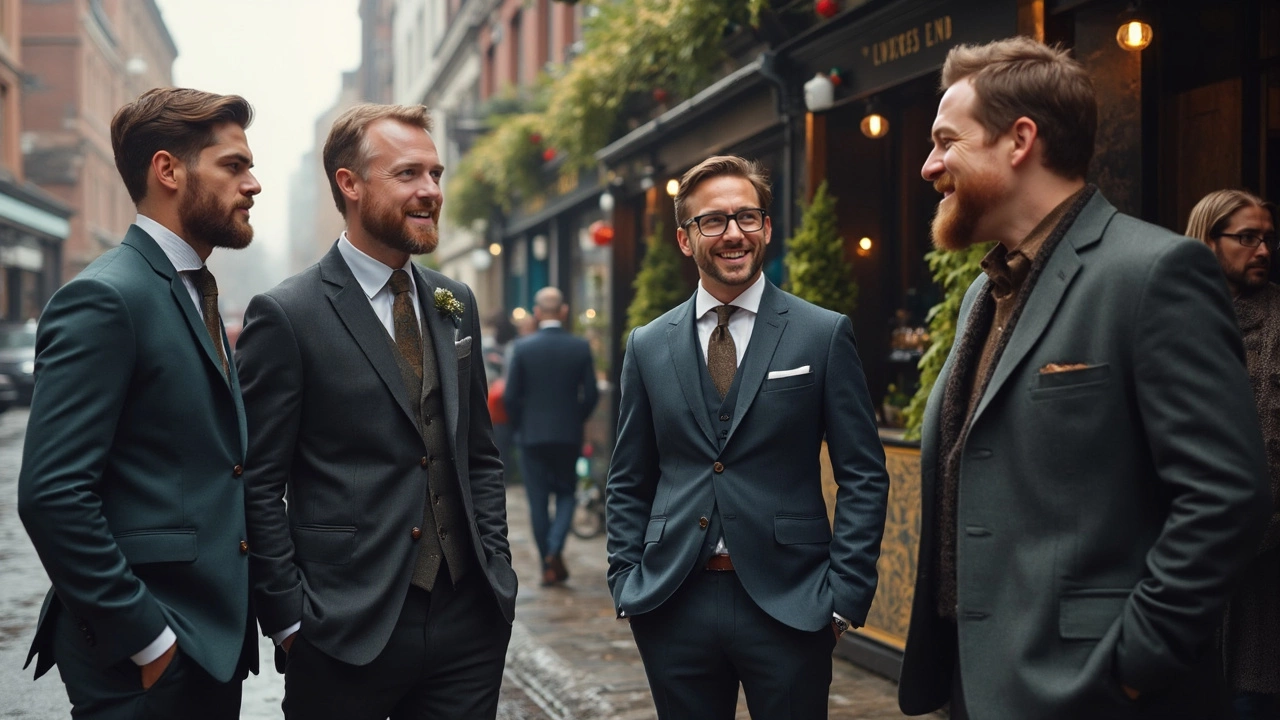 Suits in Ireland: Does a Tie Really Make the Look?