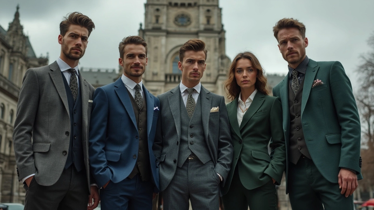 What Colour Suit Is More Formal in Ireland?
