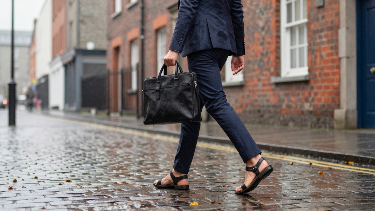 Is It Unprofessional to Wear Sandals to Work in Ireland?