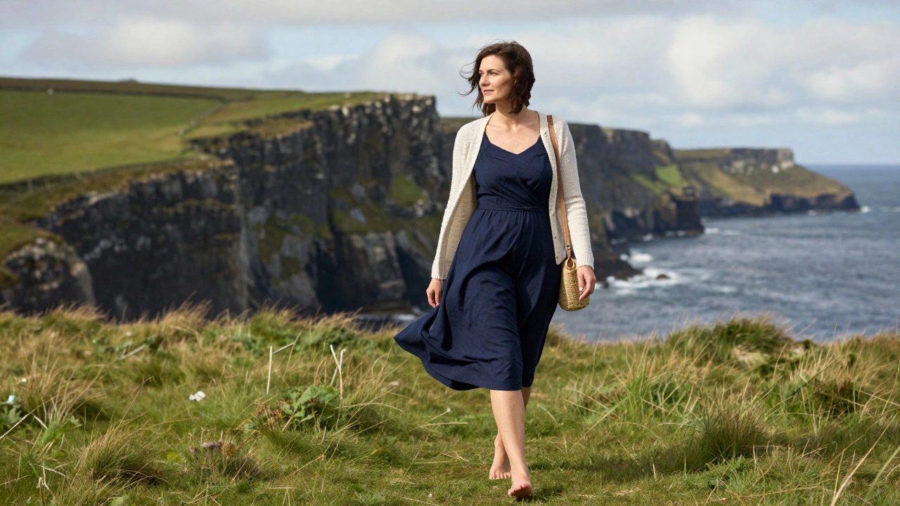What Kind of Summer Dress Hides a Big Stomach in Ireland?