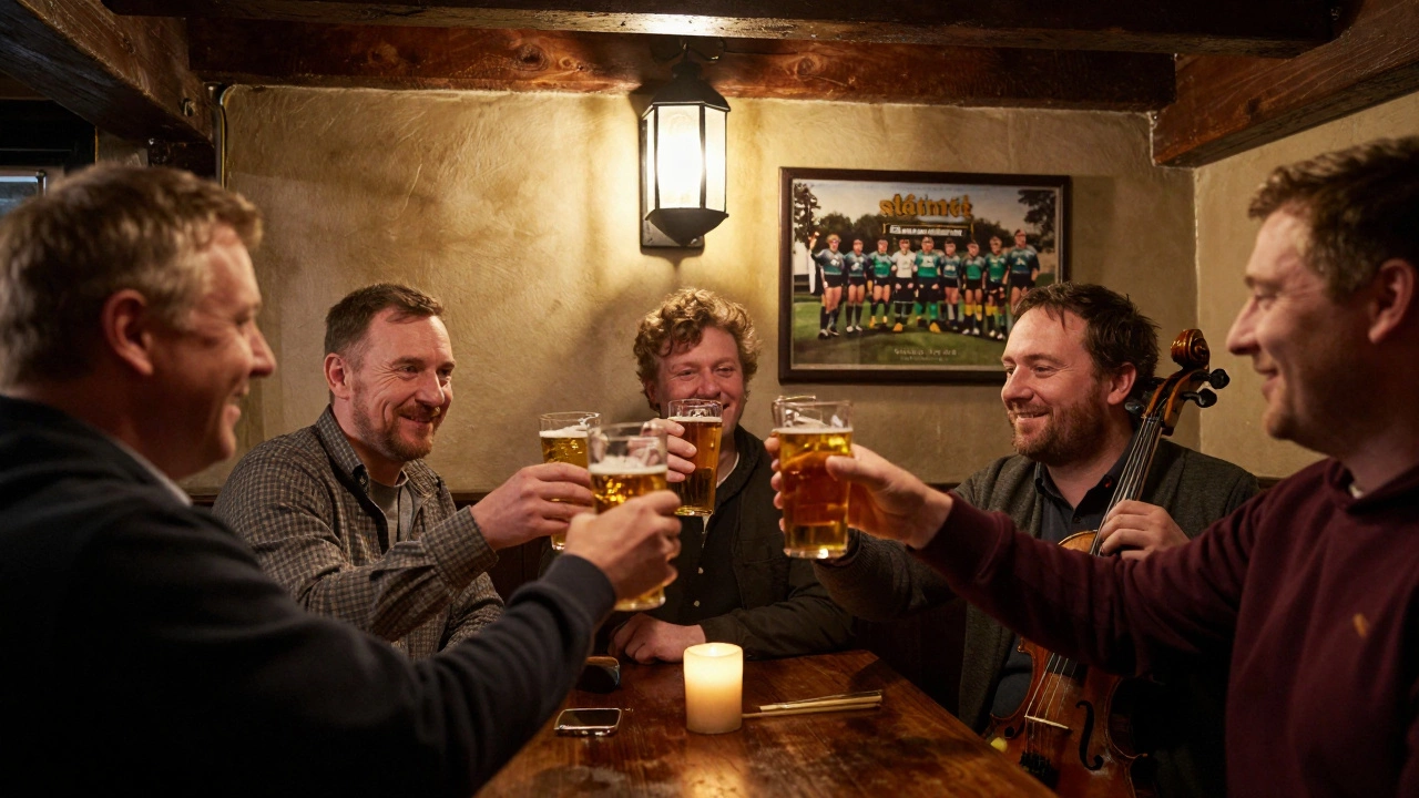What Do Brits Say When They Toast? An Irish Perspective on Drinking Culture